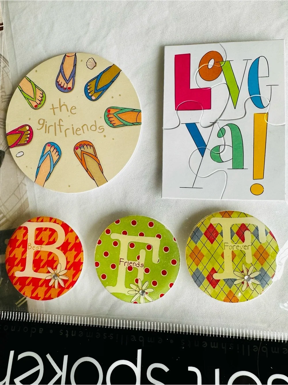 Craft Scrapbook Sticker Lot 3D Jolee’s Boutique, K&Company, Me & My Big Ideas - Picture 6 of 9